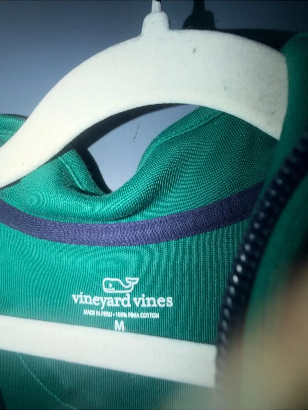 Boys Vineyard Vines Green Quarter-Zip Pullover